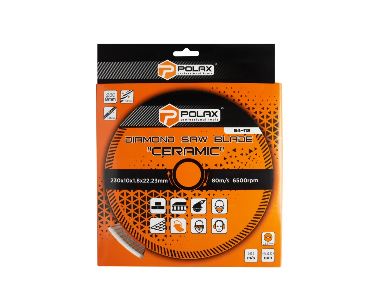 Диск алмазный Ceramic 230x10x1,8x22,23 мм (27806376) - фото 3 Диск алмазный Ceramic 230x10x1,8x22,23 мм (27806376) - фото 3