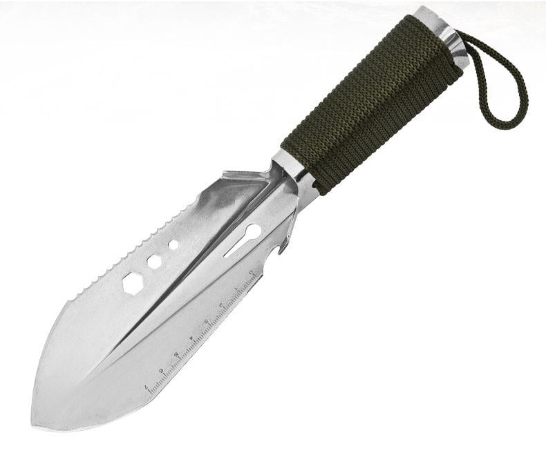 Лопата с нейлоновой рукоятью и встроенными инструментами для сада и кемпинга (U9538)