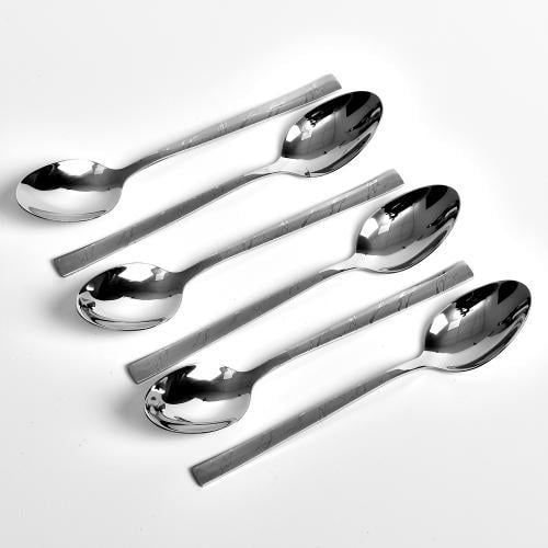 Набор чайных ложек Stenson Veins R92147 6 шт. (13827143)