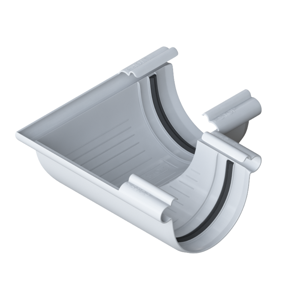 Угол желоба 90° Alta Profil 125 система Белый (18170047)