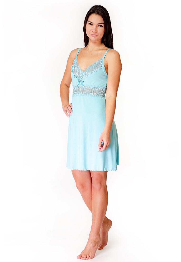 Ночная рубашка Kosta 0240-5 S Голубой - фото 1 Ночная рубашка Kosta 0240-5 S Голубой - фото 1