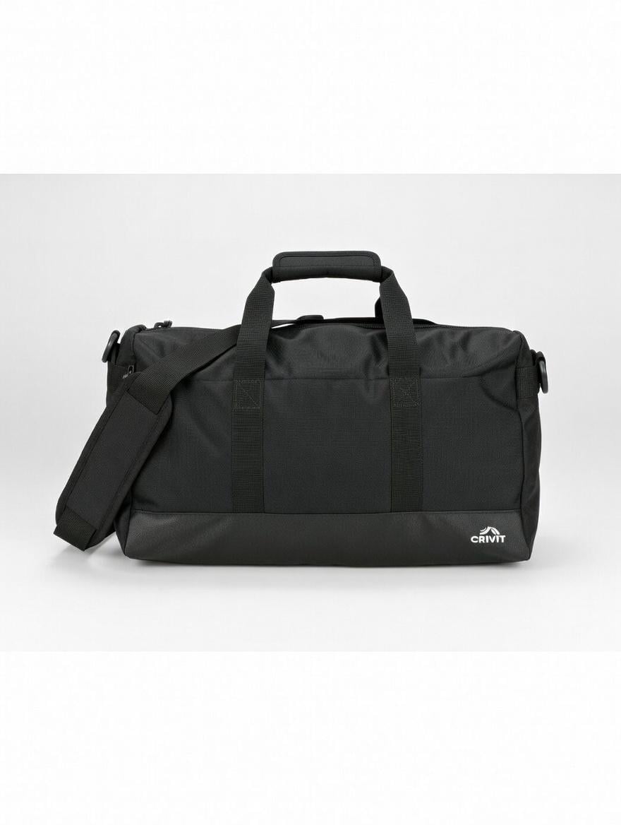Спортивна сумка Crivit BASIC з ременем через плече 45х22,5х20 см Чорний (500219)
