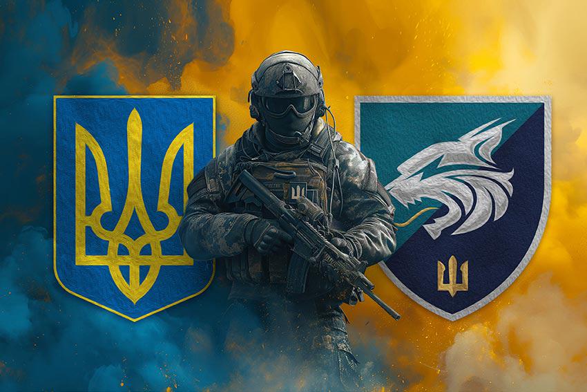 Прапор Воїн з гербом України та 137 ОБМП (30325017)