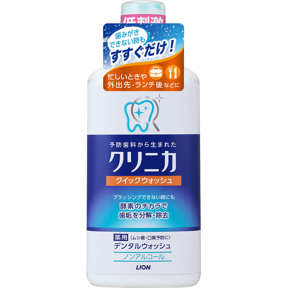 Ополаскиватель для полости рта Lion Clinica Quick с мятным вкусом 450 мл (254706)