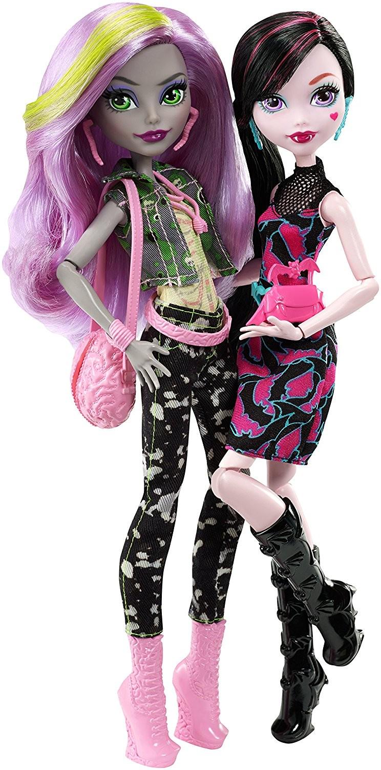 Куклы Draculaura & Moanica D'kay Welcome to Monster High Monstrous Rivals