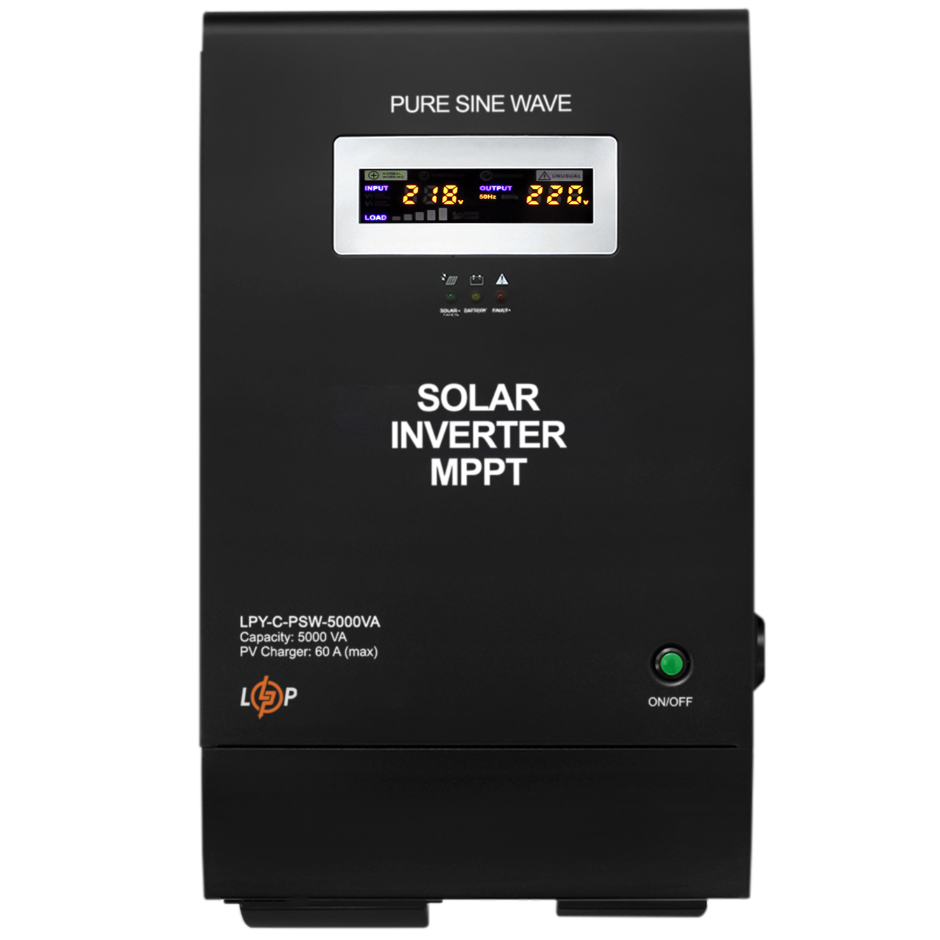 Інвертор сонячний LogicPower LPY-C-PSW-5000VA 3500W MPPT48V - фото 2