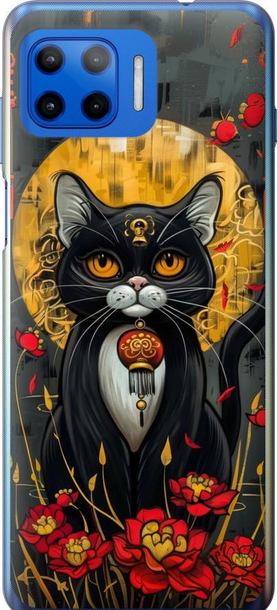 Чехол на Motorola Moto G Plus China Cat (6134u-2202-42517) Чехол на Motorola Moto G Plus China Cat (6134u-2202-42517)