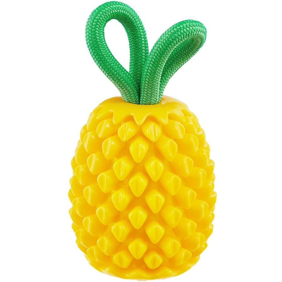 Игрушка интерактивная для собак OUTWARD HOUND Dental Pineapple Dental Chew Toy and Interactive Treat Stuffer 16,5x7,5 см (oh71492)