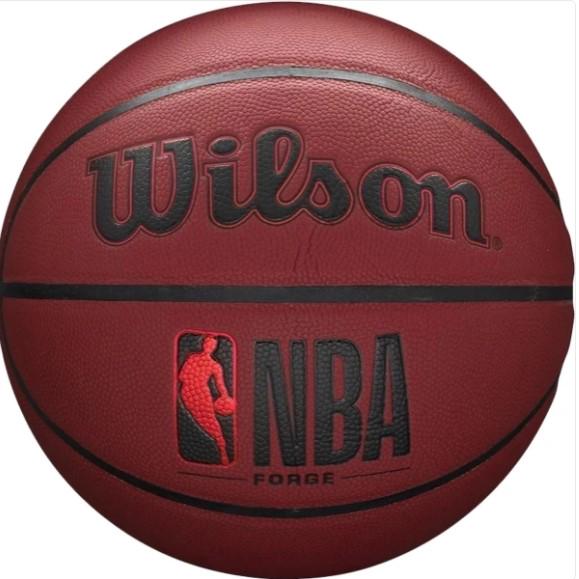 Баскетбольний м'яч Wilson NBA FORGE BSKT CRIMSON size 6 Red (37521778)