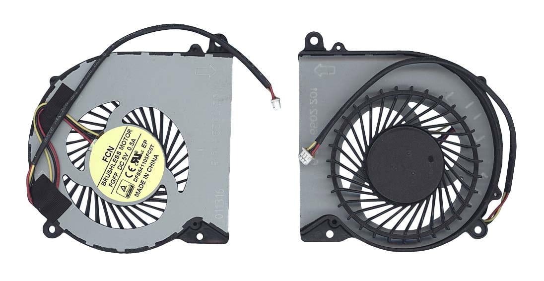 Кулер для ноутбука Clevo P651SE 5V 0.5A 3-pin Brushless