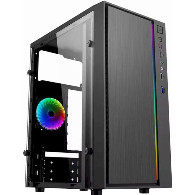 Корпус комп'ютерний CaseCom GN-1706 Midi Tower no PSU Чорний