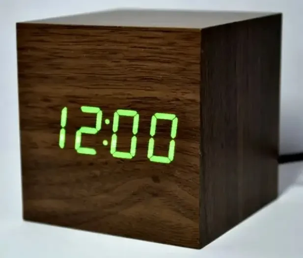 Часы электронные настольные VST-869-4 с будильником Зеленый (1741)