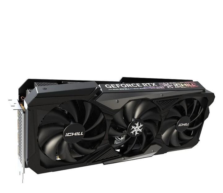 Відеокарта Inno3D RTX 4070 Ti SUPER ICHILL X3 16 Гб 256bit Чорний (C407TS3-166XX-186148H)