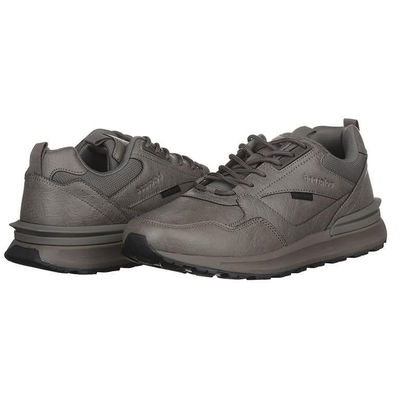 Кросівки чоловічі BaaS W3004-2С шкіряні р. 45 Сірий (20360)