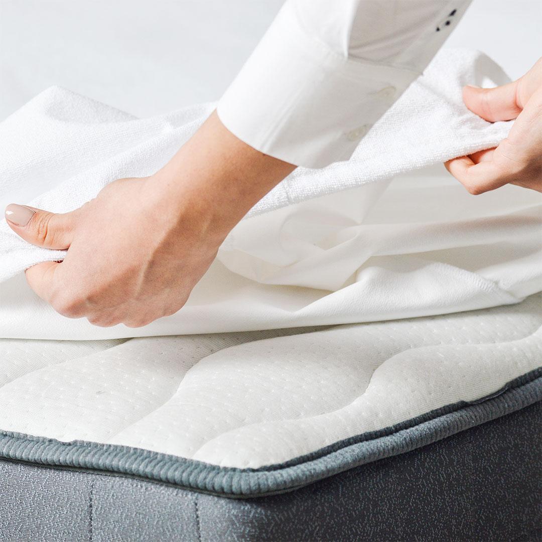 Наматрасник-чехол IDEIA Aqua Stop водонепроницаемый 140x200+23 см - фото 3 Наматрасник-чехол IDEIA Aqua Stop водонепроницаемый 140x200+23 см - фото 3