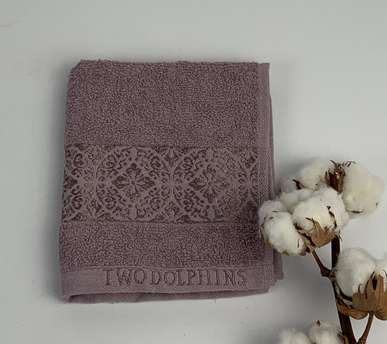 Полотенце Two Dolphins Classic Cotton Maira E856 30х50 см Фиолетовый (CN32119)