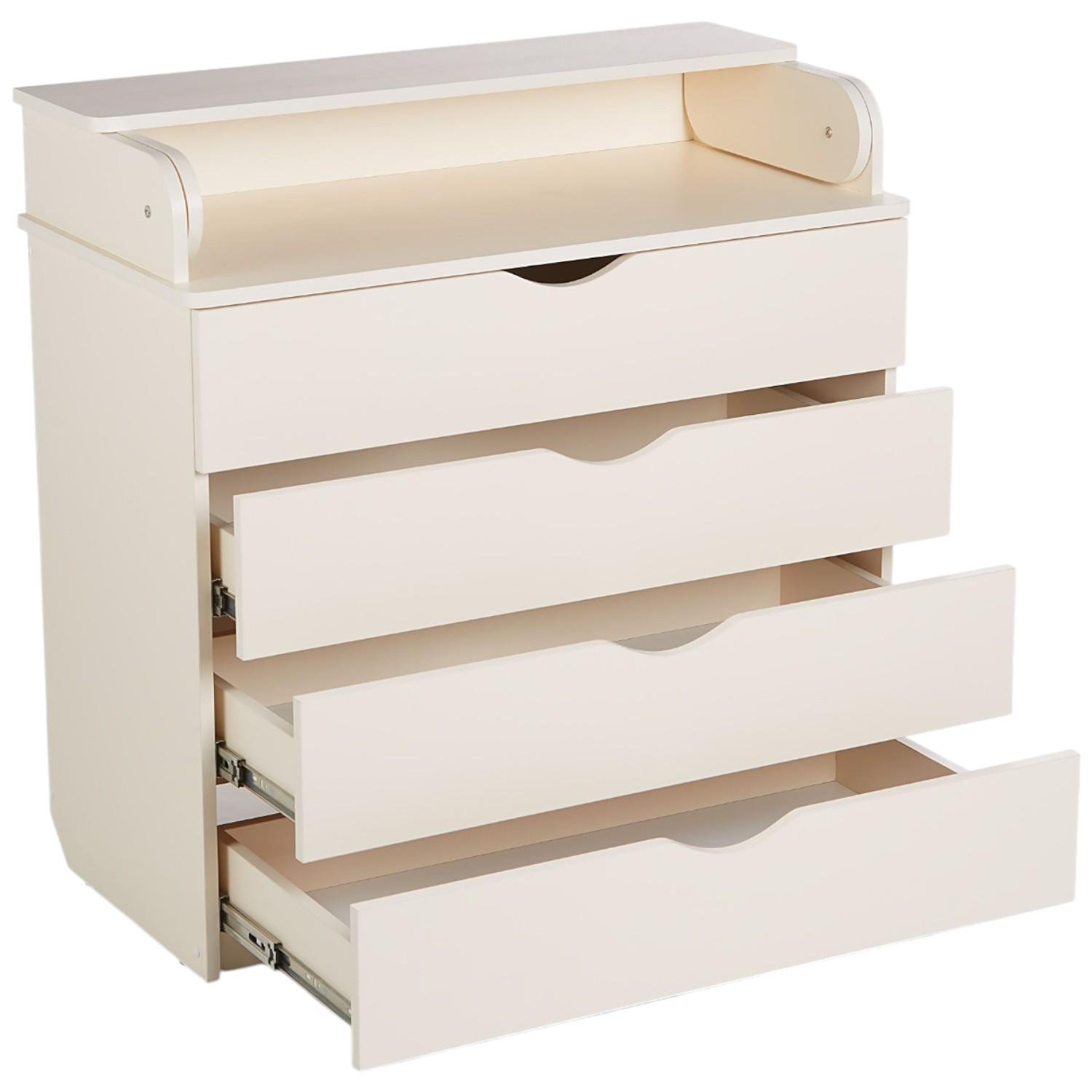 Пеленальный комод DeSon 90х45х90 см Ванильный (DSK-902)