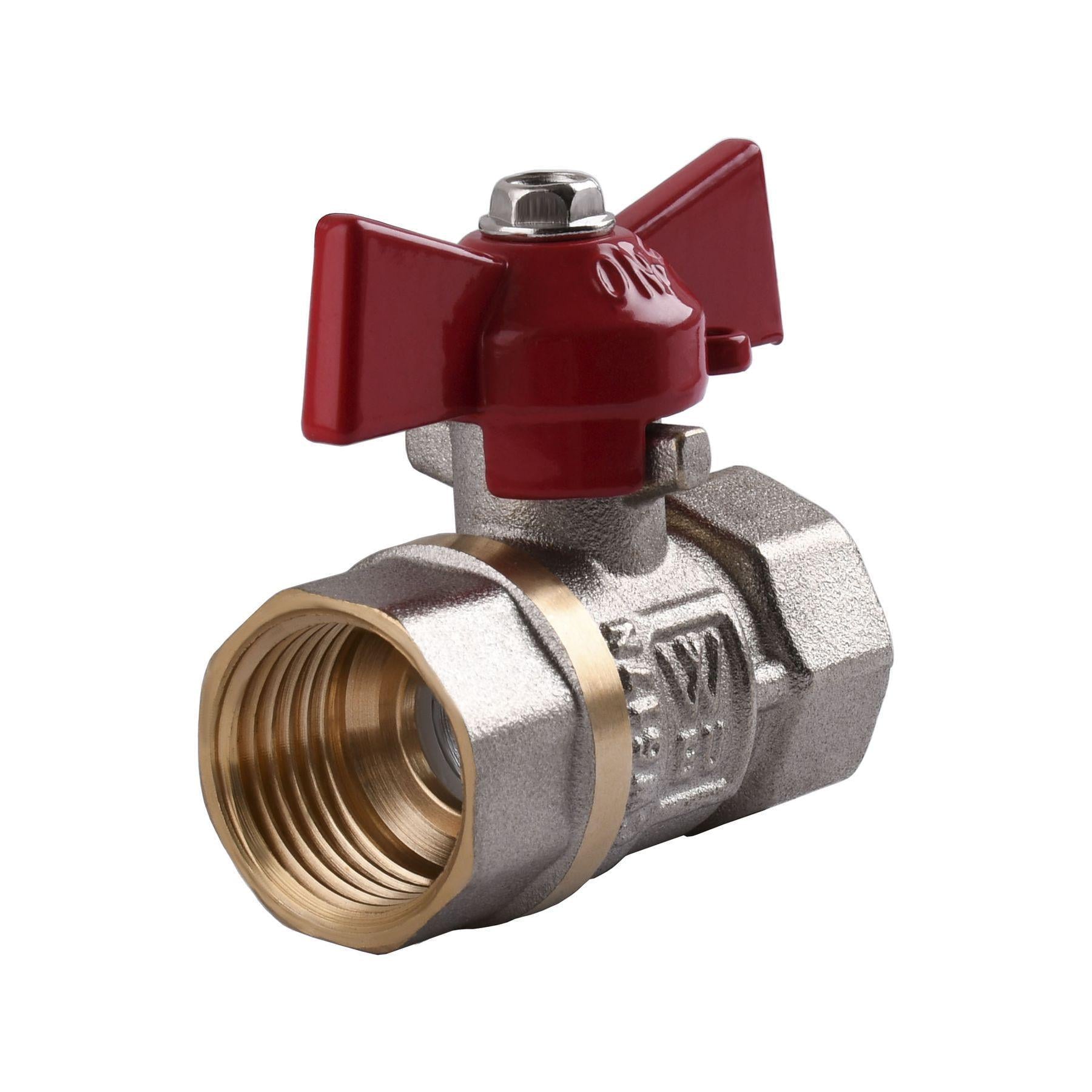 Кран шаровый прямой Water Valve 1″ ВВ КБ NV-V Q001 (000006076)