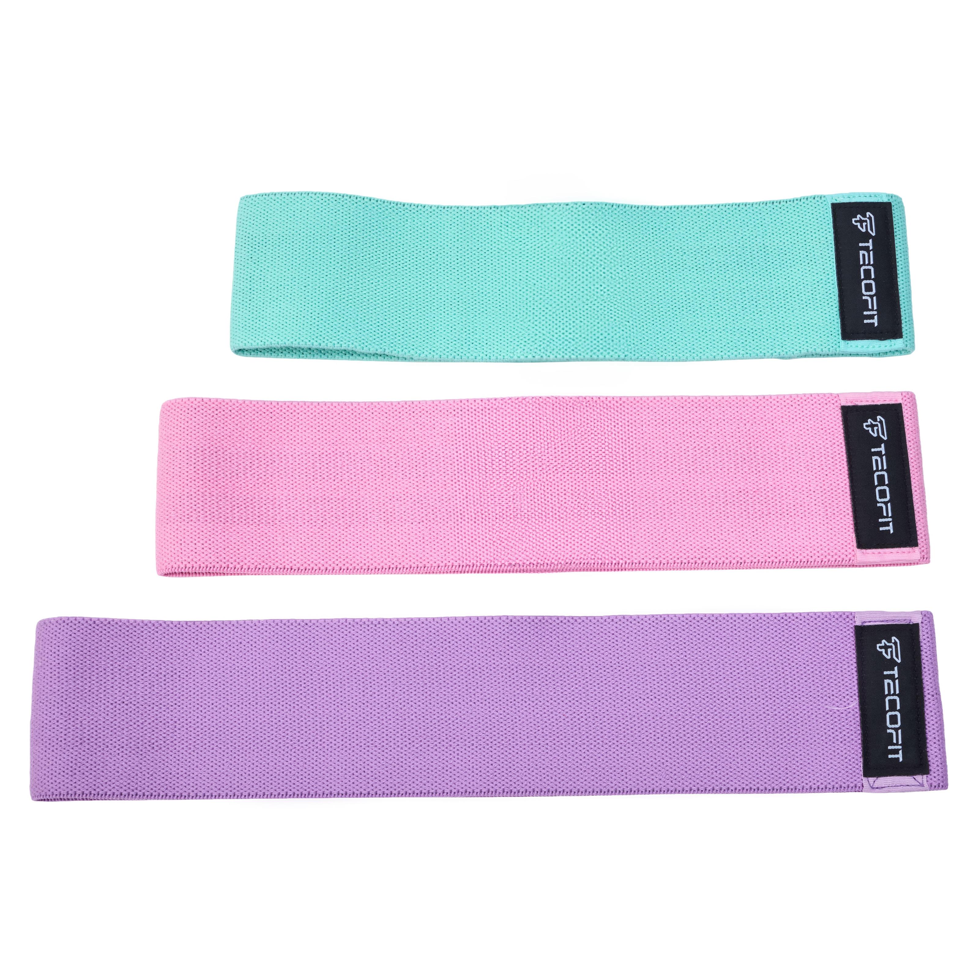 Резинки для фитнеса и спорта из ткани TECOFIT 3 шт. (TOP19075393) - фото 3 Резинки для фитнеса и спорта из ткани TECOFIT 3 шт. (TOP19075393) - фото 3