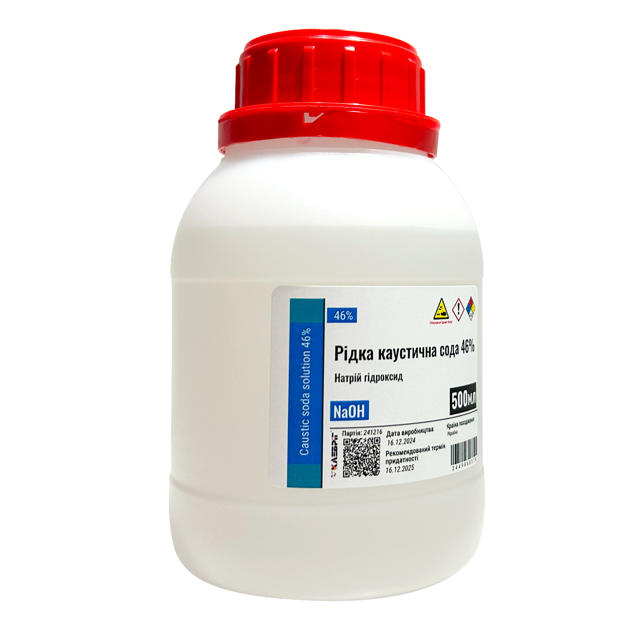Жидкая каустическая сода 46% 500 мл - фото 2 Жидкая каустическая сода 46% 500 мл - фото 2