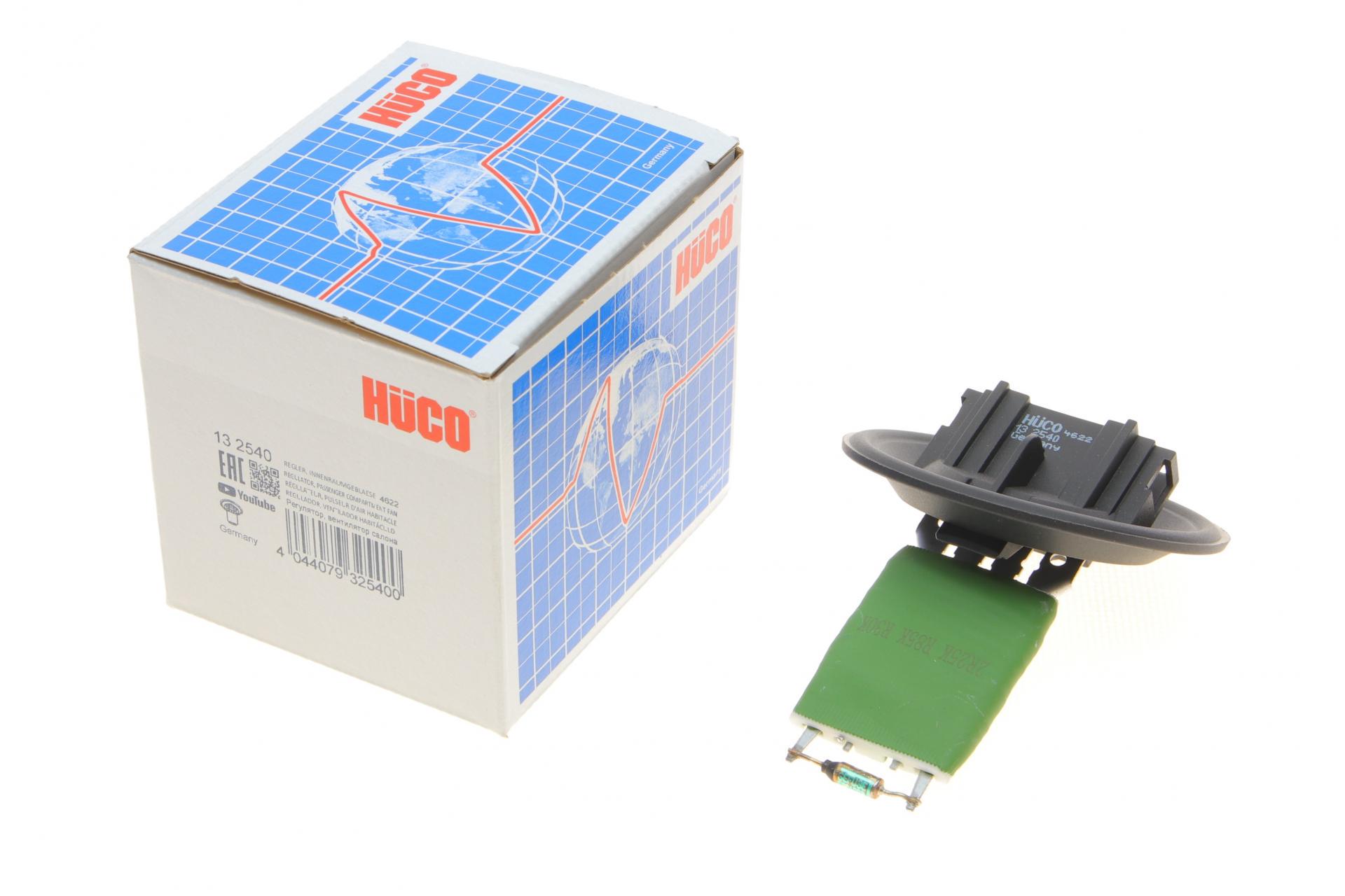 Реостат пічки Skoda Fabia 99-14/Roomster 06-15/VW Polo 01 HÜCO (132540 HITACHI)