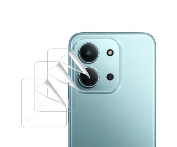 Пленка гидрогелевая Hydrogel Film для Xiaomi Redmi 15C 5G на камеру 6 шт. Transparent