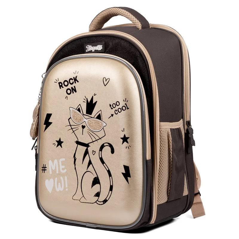 Школьный рюкзак каркасный 1 сентября S-98 Pussycat с ортопедической спинкой 41х29х14,5 см (559501)