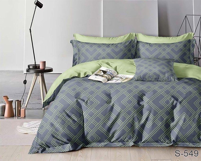 Комплект постельного белья TAGtekstil Сатин Премиум полуторный наволочки 70x70 см (S549)