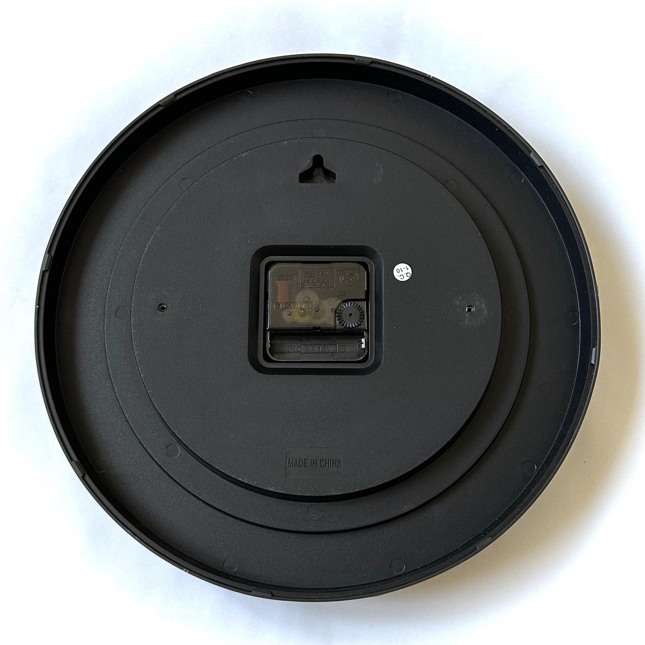 Годинник настінний Timelike M-02-W з термометром та гігрометром 25 см Білий (1962435454) - фото 3