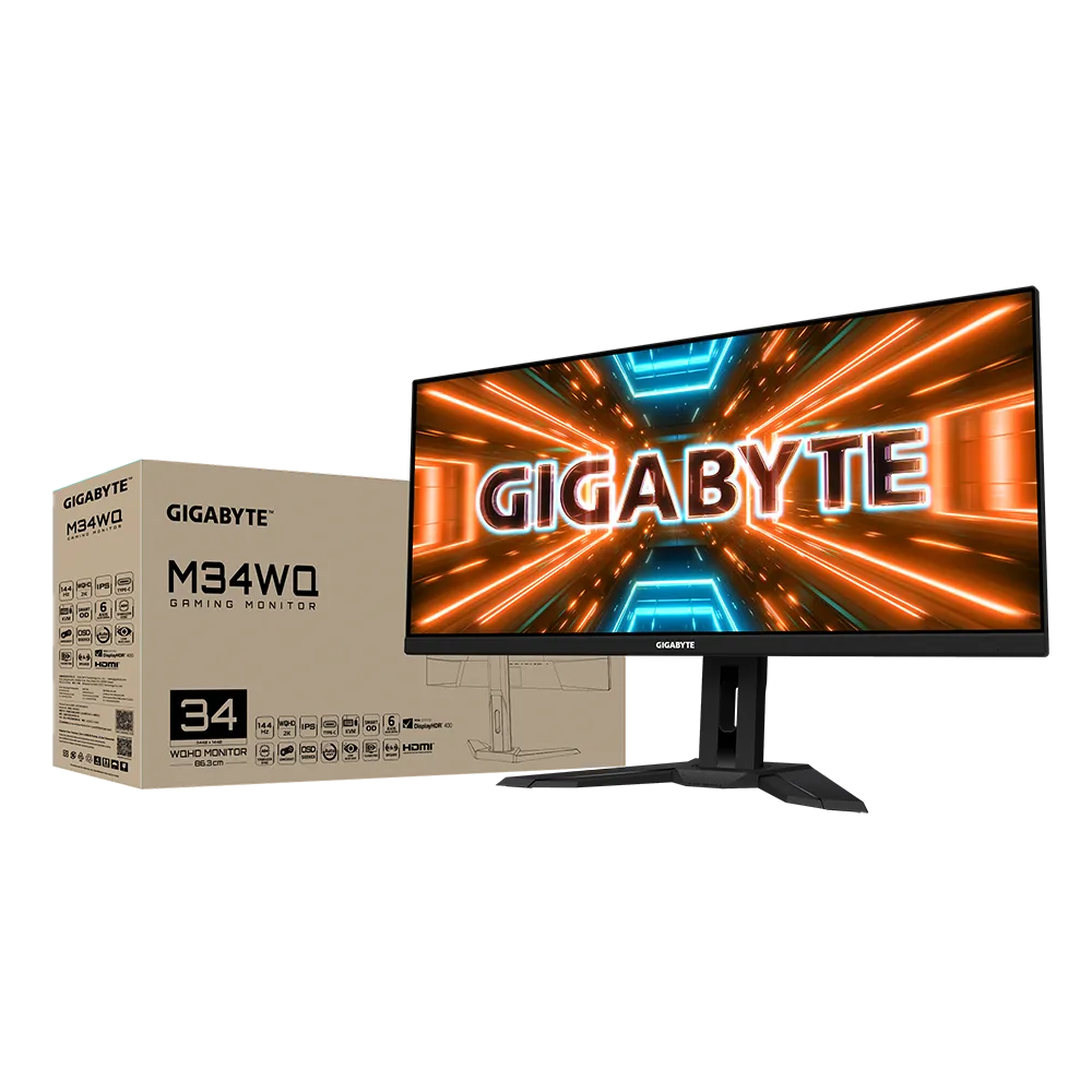 Монітор Gigabyte M34WQ Чорний (12333908) - фото 7