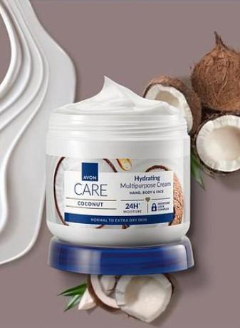 Крем для обличчя/рук/тіла Avon Care відновлювальний мультифункціональний з олією кокоса 400 мл (30642547)