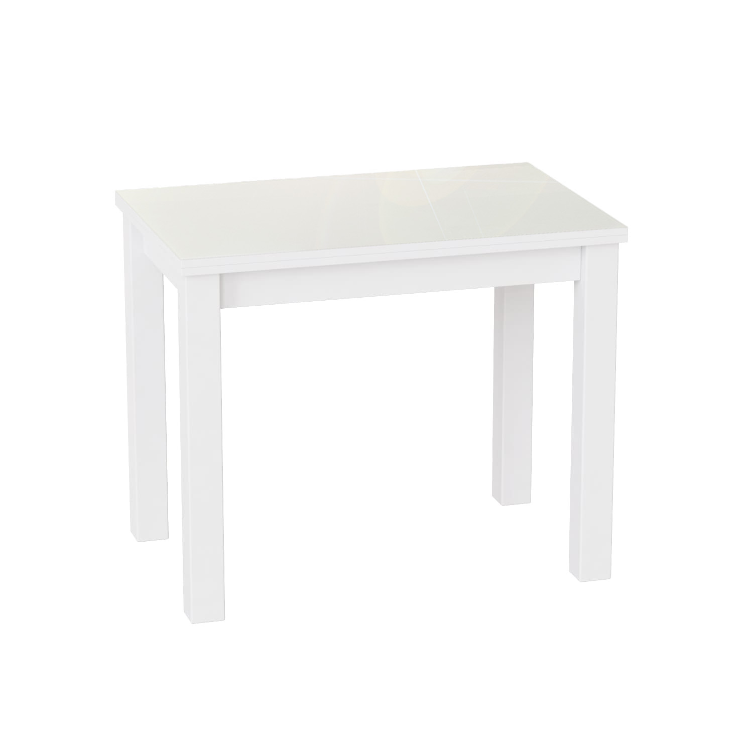 Стіл-трансформер ART IN HEAD Dinner Glass 120x75x90 см Білий (TB16010100101) - фото 6 Стіл-трансформер ART IN HEAD Dinner Glass 120x75x90 см Білий (TB16010100101) - фото 6