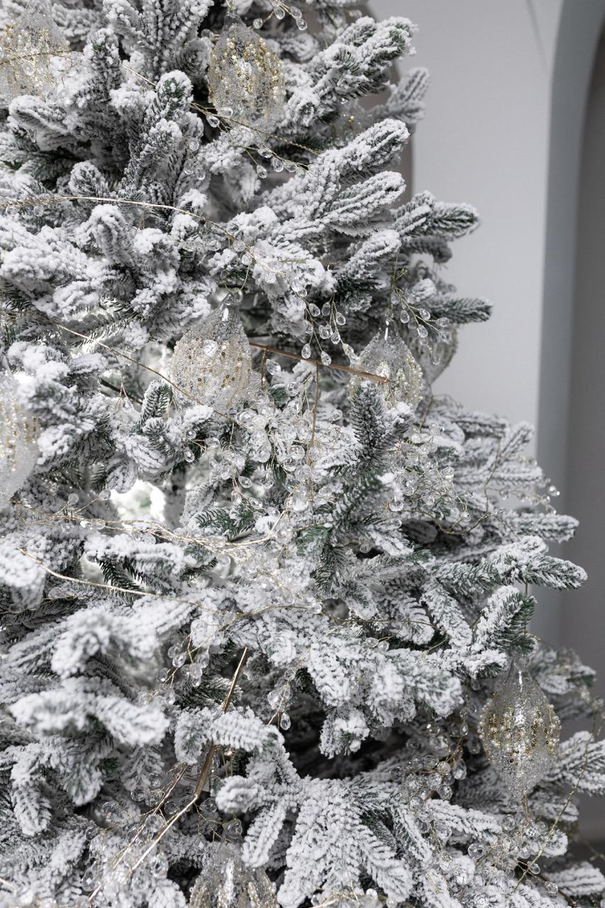 Ялинка штучна лита Міранда засніжена для дому та офісу 2,1 м (28398951) - фото 7 Ялинка штучна лита Міранда засніжена для дому та офісу 2,1 м (28398951) - фото 7