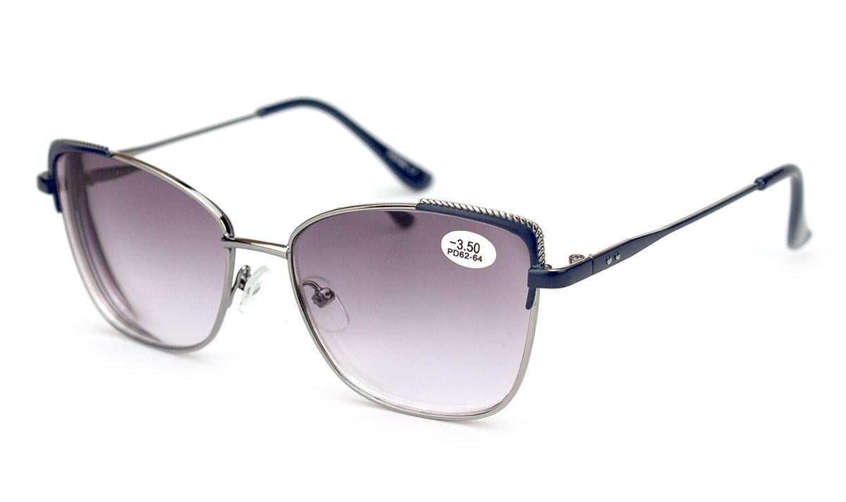 Окуляри для зору в металевій оправі Verse 320104S-C3 тон -2,50