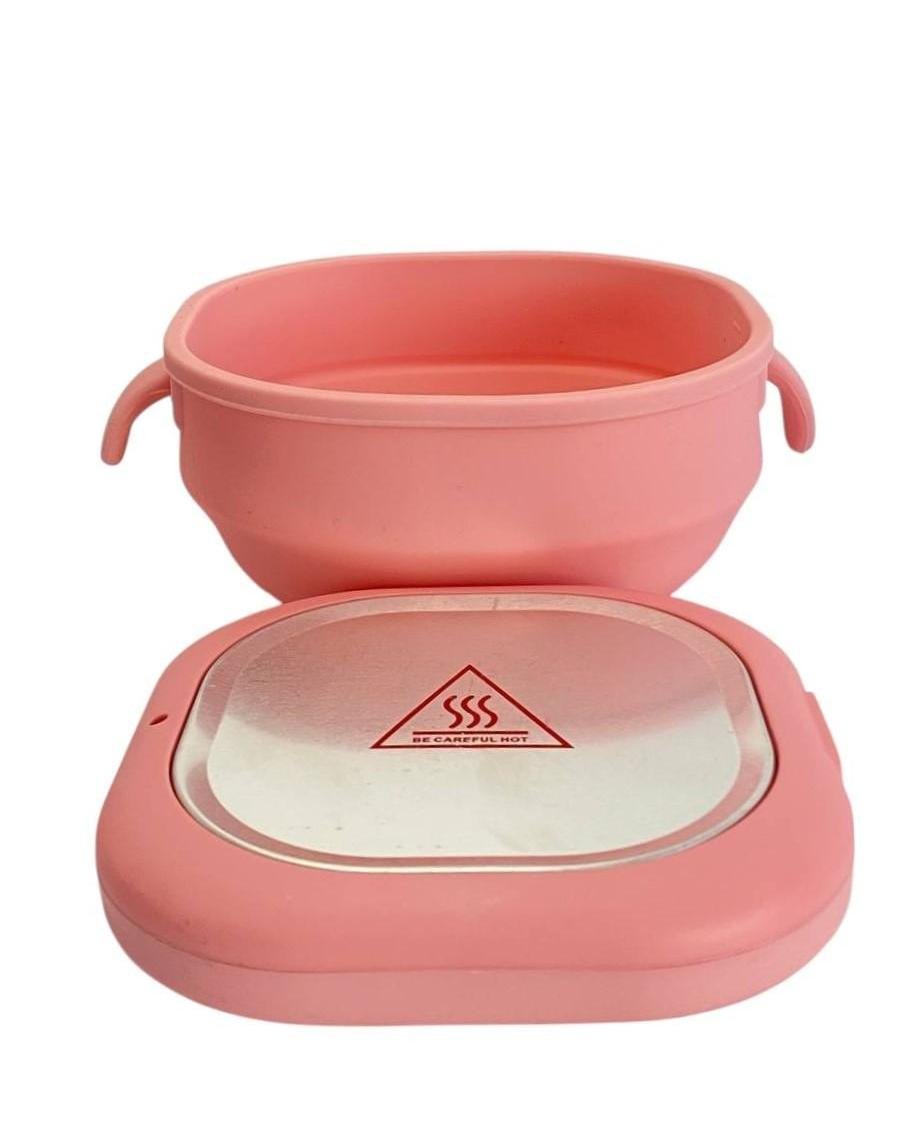 Стартовый набор для депиляции комплект с силиконовым воскоплавом 100 Вт/воском 100 г/шпатель деревянный 10 шт. 3в1 (NBS400P1) - фото 5