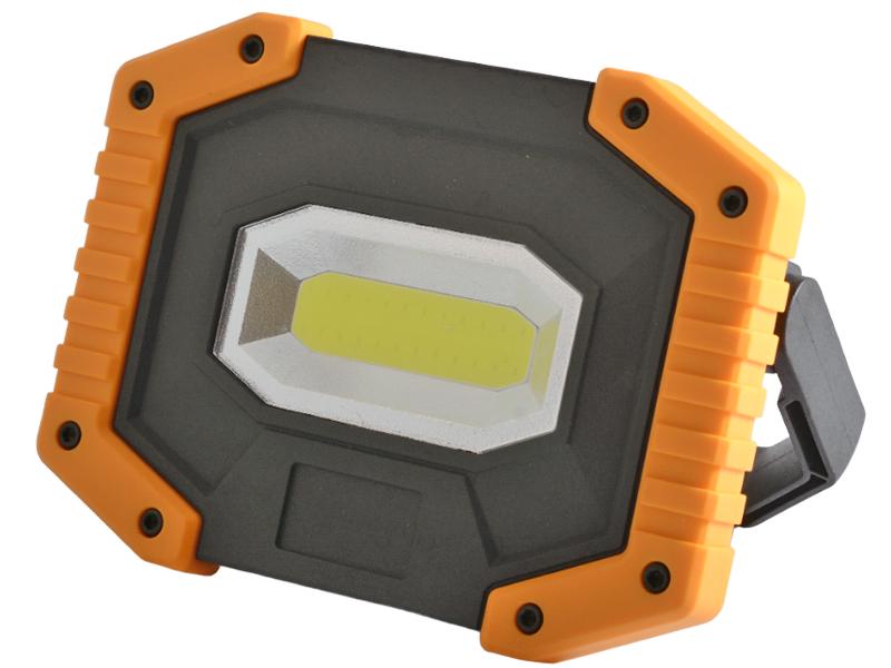 Прожектор Lemanso LED 5W COB 380 Lm 6500К IP44 Желто-черный (LMP81)
