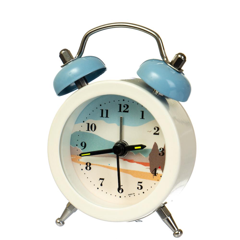 Часы-будильник Elisey Иллюстрация Голубой (013AK)