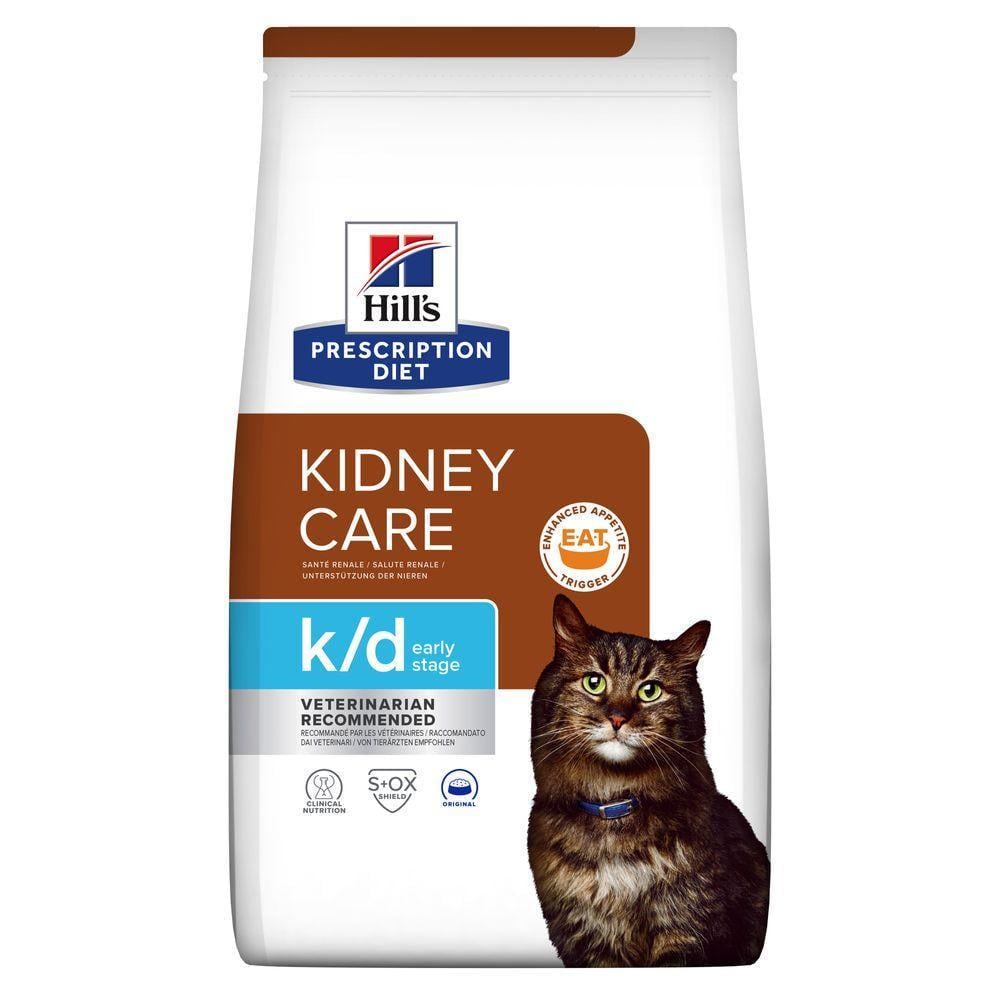 Корм сухий Hill's Prescription Diet Feline k/d Early Stage для котів з ранньою стадією ниркових захворювань 1,5 кг