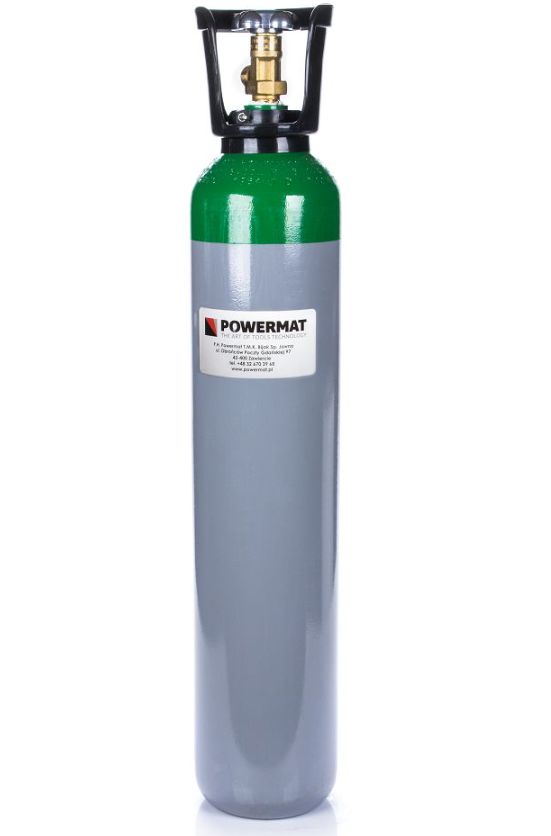Газовый баллон аргон Powermat PM0408 Ar+CO2 8 л