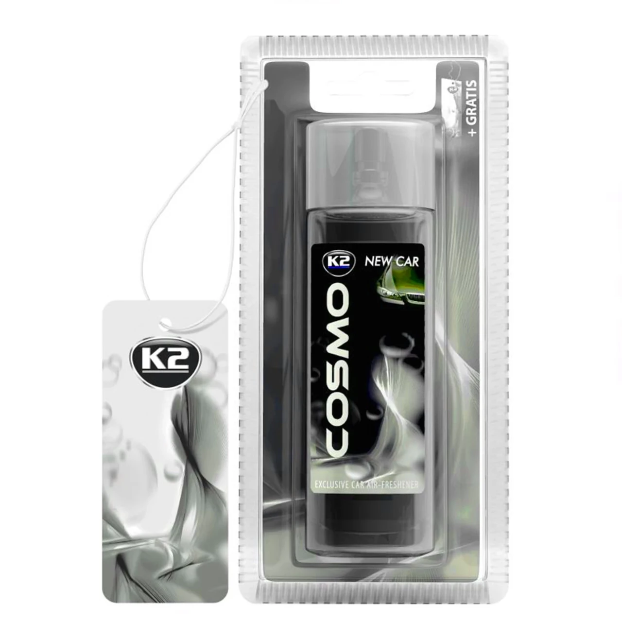 Освежитель воздуха K2 Cosmo Новый автомобиль с картонной подвеской 50 мл