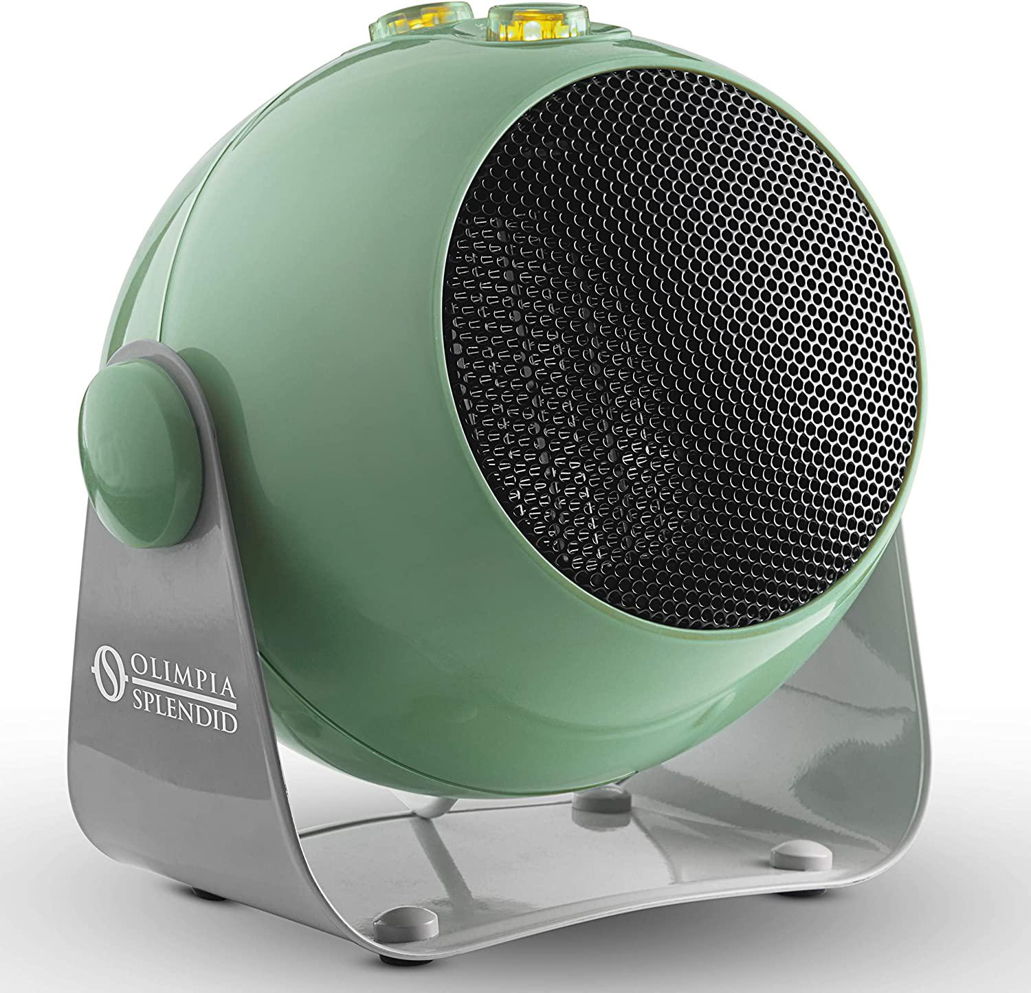 Тепловентилятор керамічний Olimpia Splendid Caldodesign S Зелений (99404) - фото 1