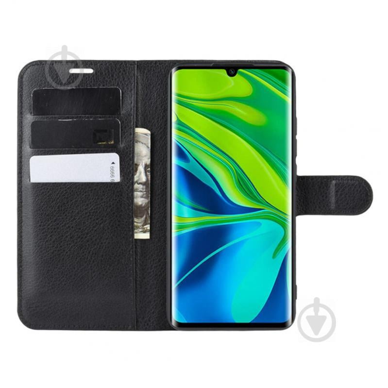 Чехол-книжка Litchie Wallet для Xiaomi Mi Note 10 / Mi Note 10 Pro / CC9 Pro Black (hub_lGVH29133) - фото 3