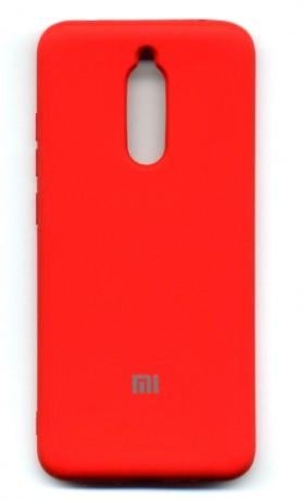 Силіконовий чохол Silicone Case для Xiaomi Redmi 8 червоний - фото 1