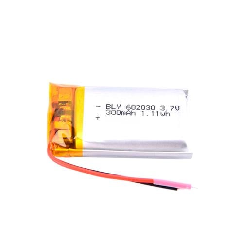 Аккумулятор 602030 Li-pol 3,7V 300 mAh для RC моделей MP3/MP4/DVR/GPS (677055)