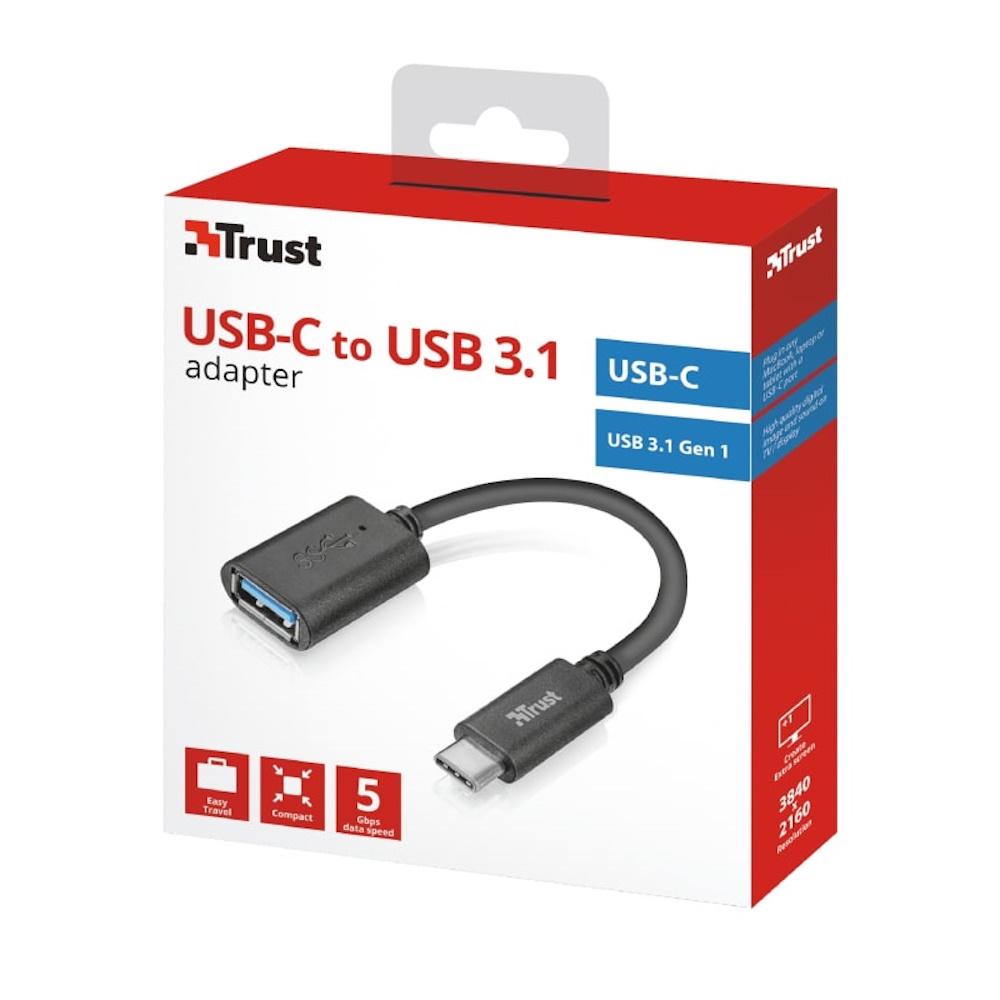Кабель-переходник Trust USB-C to USB3.0 (20967) - фото 2