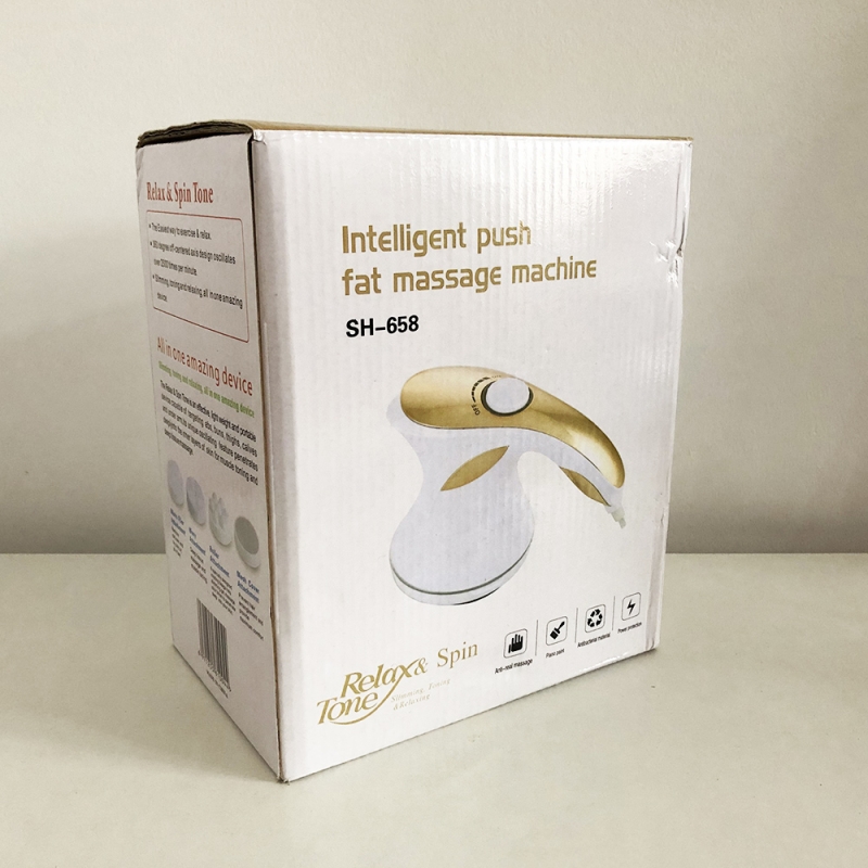 Масажер для тіла Relax and Spin Tone SH-658 White/Gold (tf3605) - фото 7