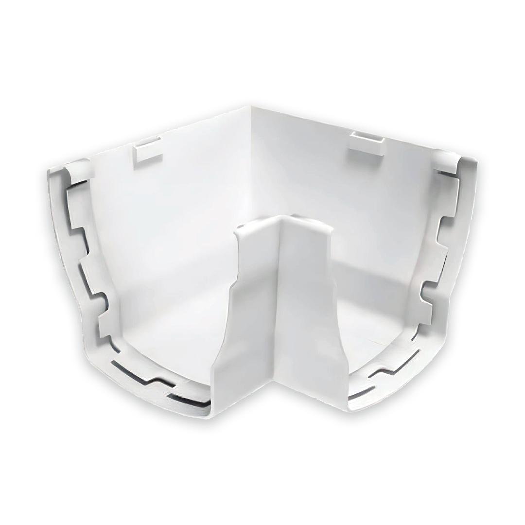 Угол желоба Elegance 140 внешний RAL 9010 (11559212) - фото 1 Угол желоба Elegance 140 внешний RAL 9010 (11559212) - фото 1