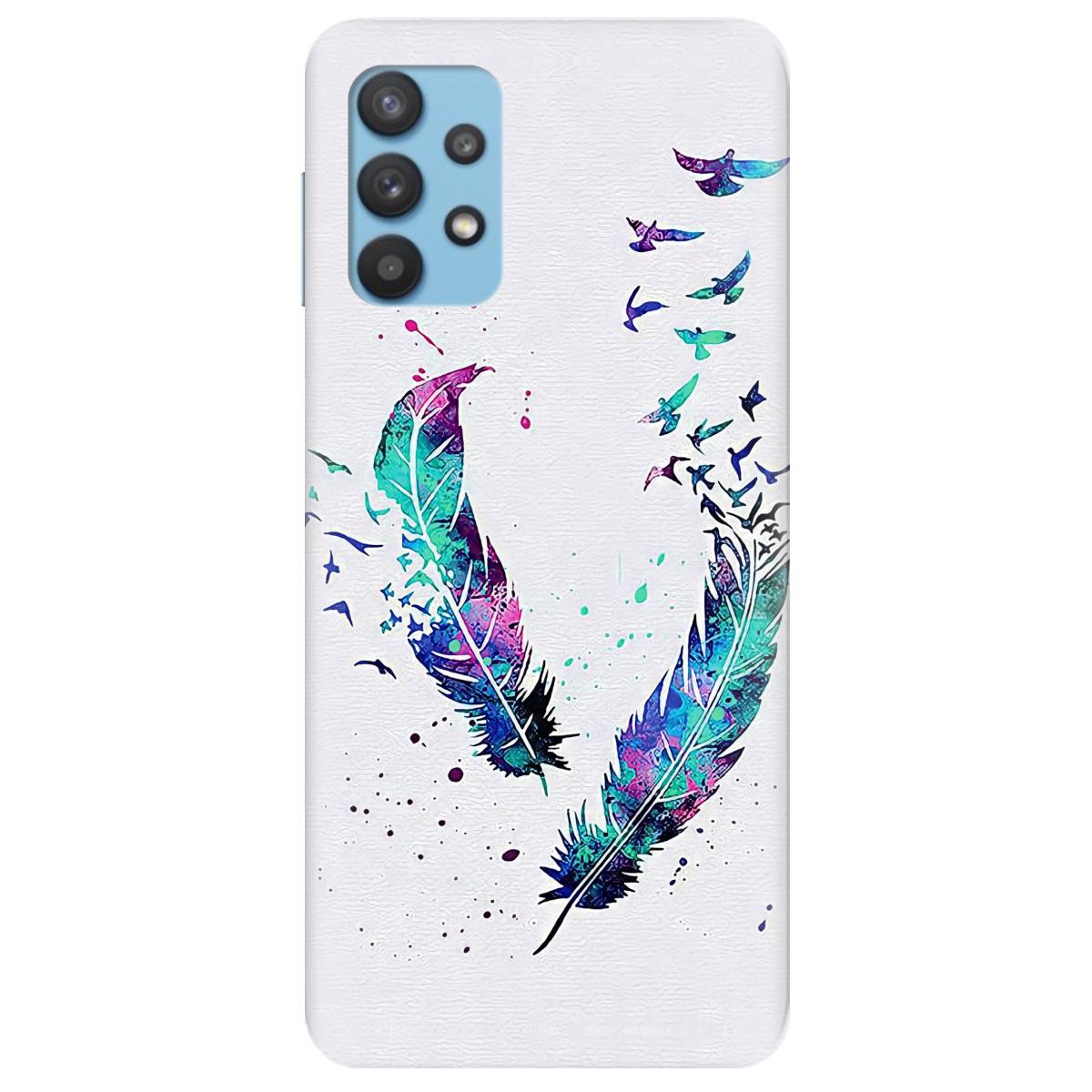 Силиконовый чехол Zorrov для Samsung Galaxy A32 - Flight (15500040271126191)