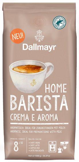 Кава у зернах Dallmayr Home Barista Caffe Crema Aroma 1 кг (13311101)