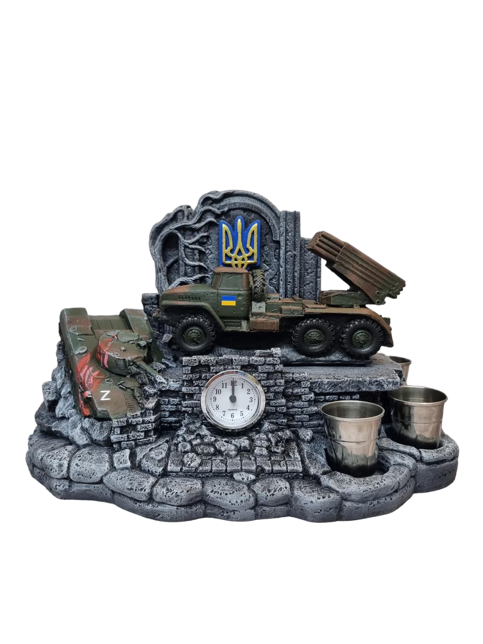 Статуэтка подставка для алкоголя Град БМ-21 №4/2 (П4) Статуэтка подставка для алкоголя Град БМ-21 №4/2 (П4)